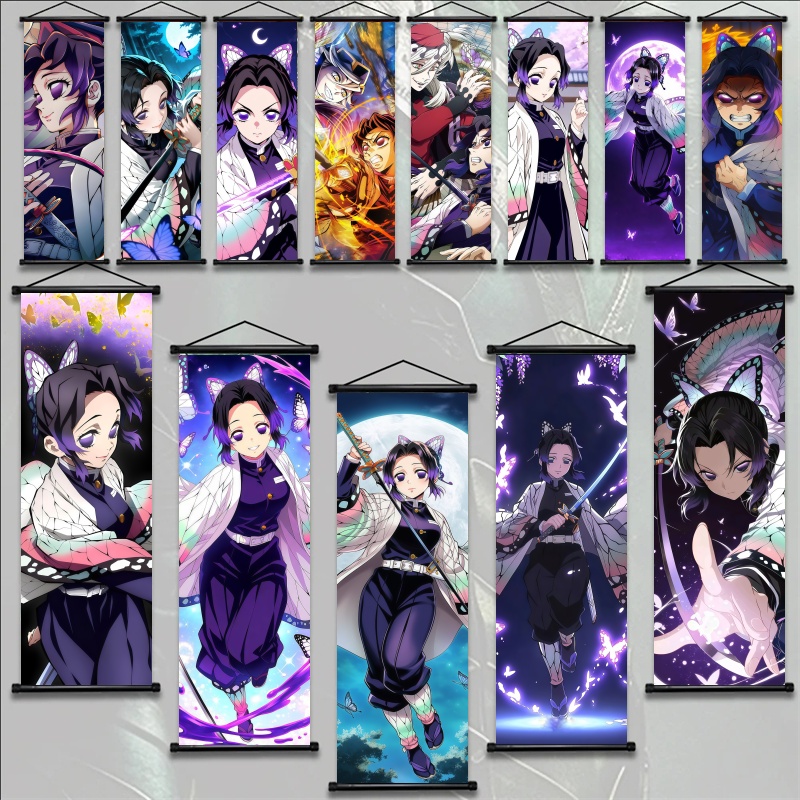 Home Decor Fabric - Shinobu Kocho Demon Slayer Art Fabric