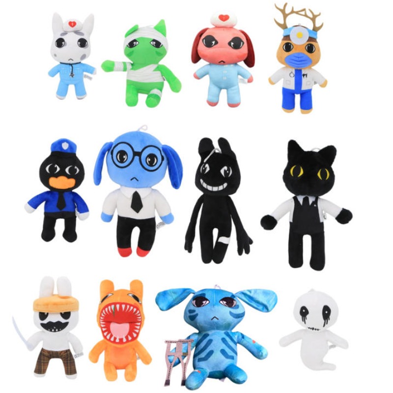 Home Decor Market - Horror Game Animal Hospital Plush Dolls,Soft