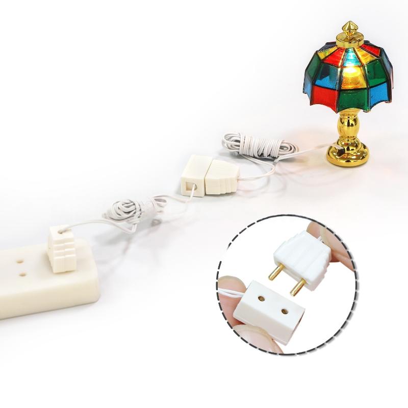 Home Decor Market - 1Pcs 1/12 Dollhouse Decorative Lamp Transformer