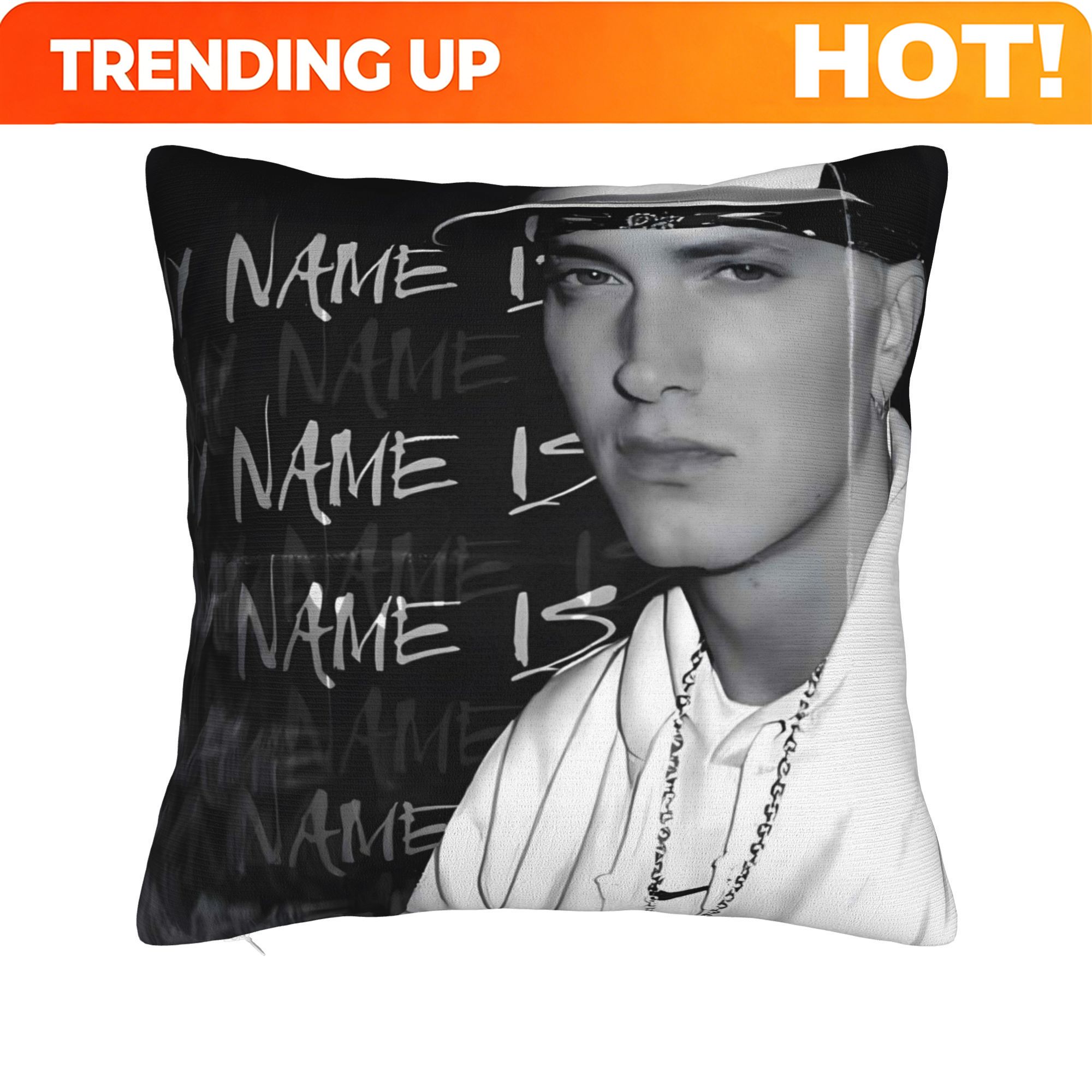 Decorative Throw Pillow - Customize EMINEM Double-Sided Printed Throw Pillow