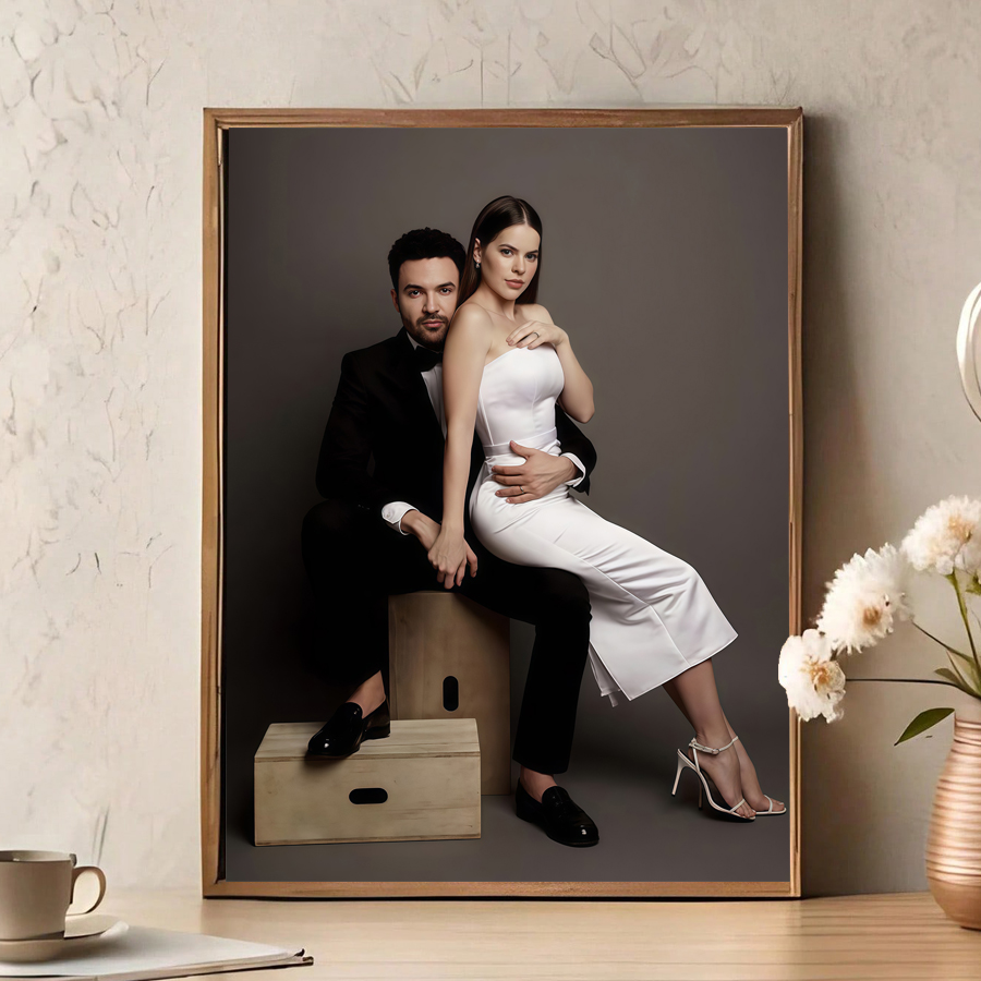 Custom Print Canvas Poster Ani - Home Decor Fabric ulasan dan harga
