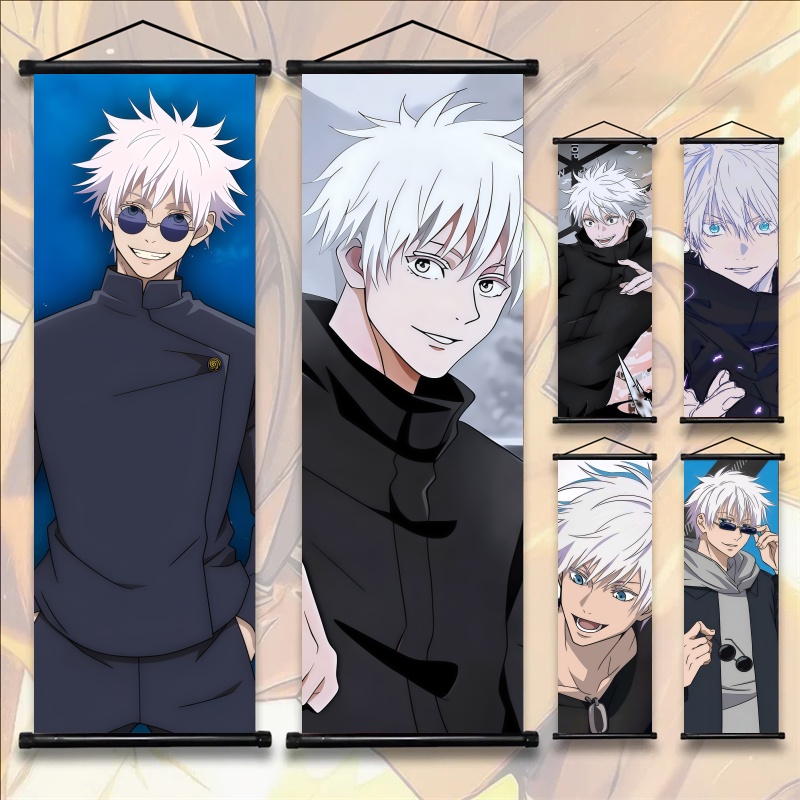 Jujutsu Kaisen Gojo Satoru & G - Home Decor Fabric ulasan dan harga