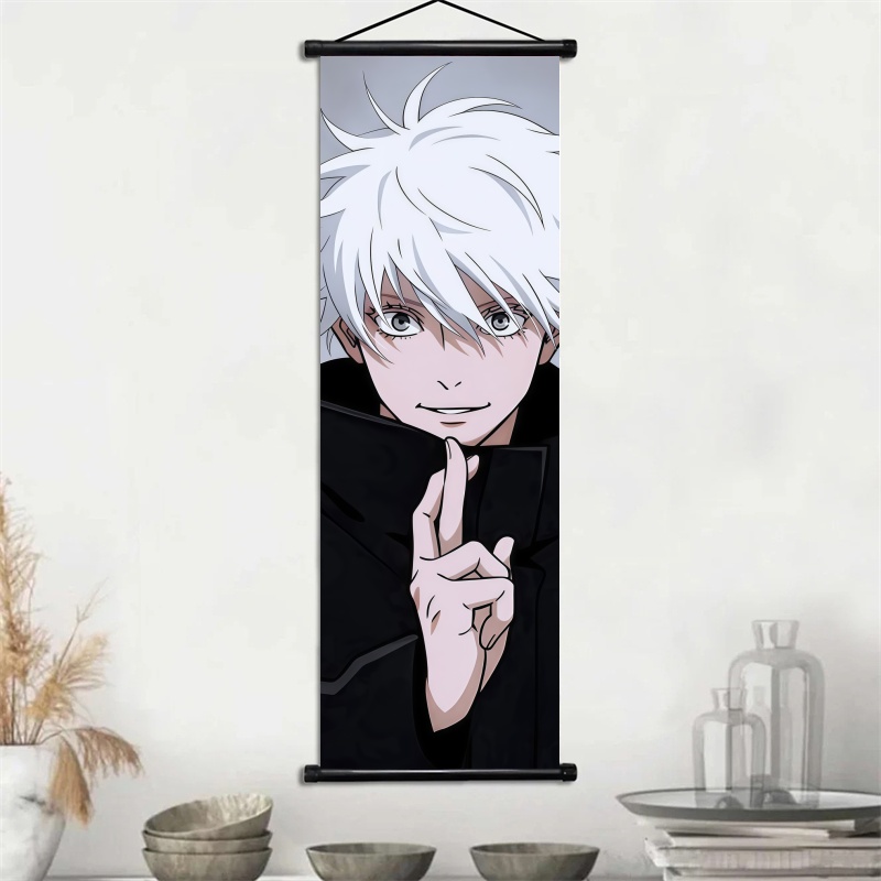 Jujutsu Kaisen Gojo Satoru & G - Home Decor Fabric ulasan dan harga