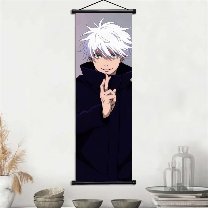 Jujutsu Kaisen Gojo Satoru & G - Home Decor Fabric ulasan dan harga