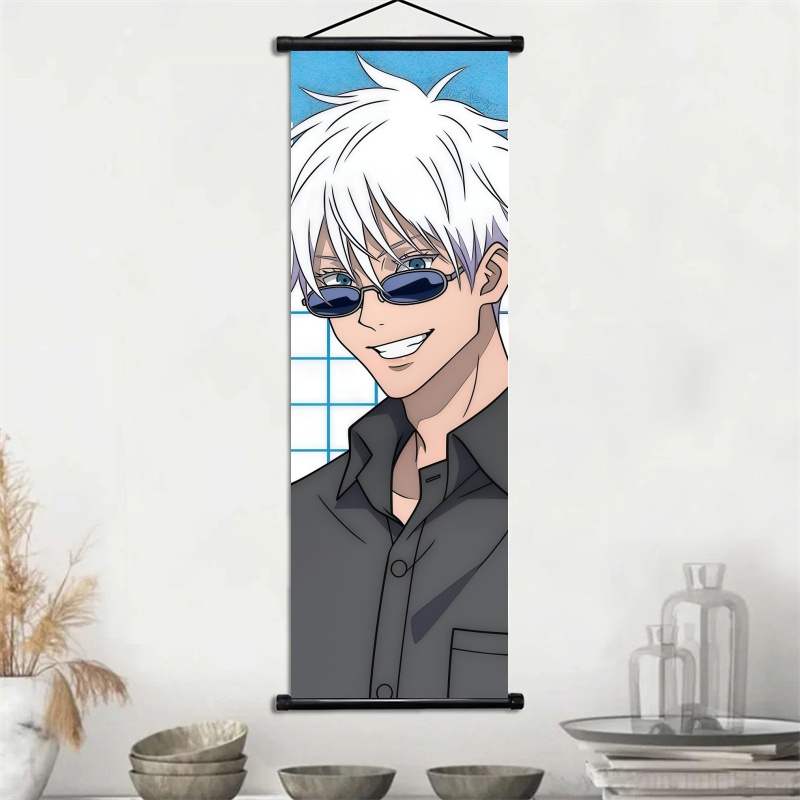 Jujutsu Kaisen Gojo Satoru & G - Home Decor Fabric ulasan dan harga
