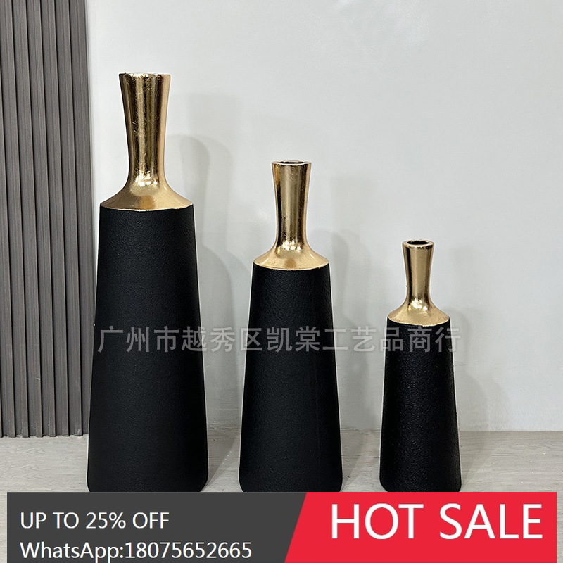 HLZ Nordic Floor Glass Steel D - Glass Vase Nordic ulasan dan harga