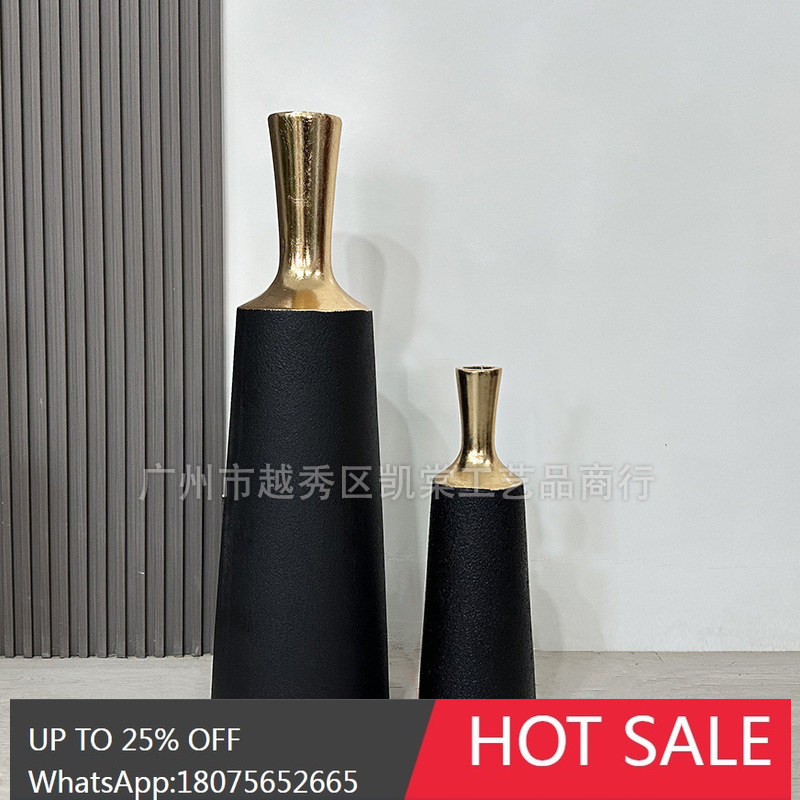 HLZ Nordic Floor Glass Steel D - Glass Vase Nordic ulasan dan harga