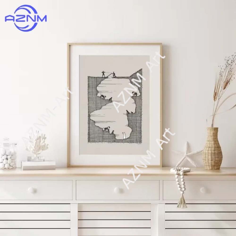 Jesus Leaves The 99 Shepherd C - Home Decor Jesus ulasan dan harga