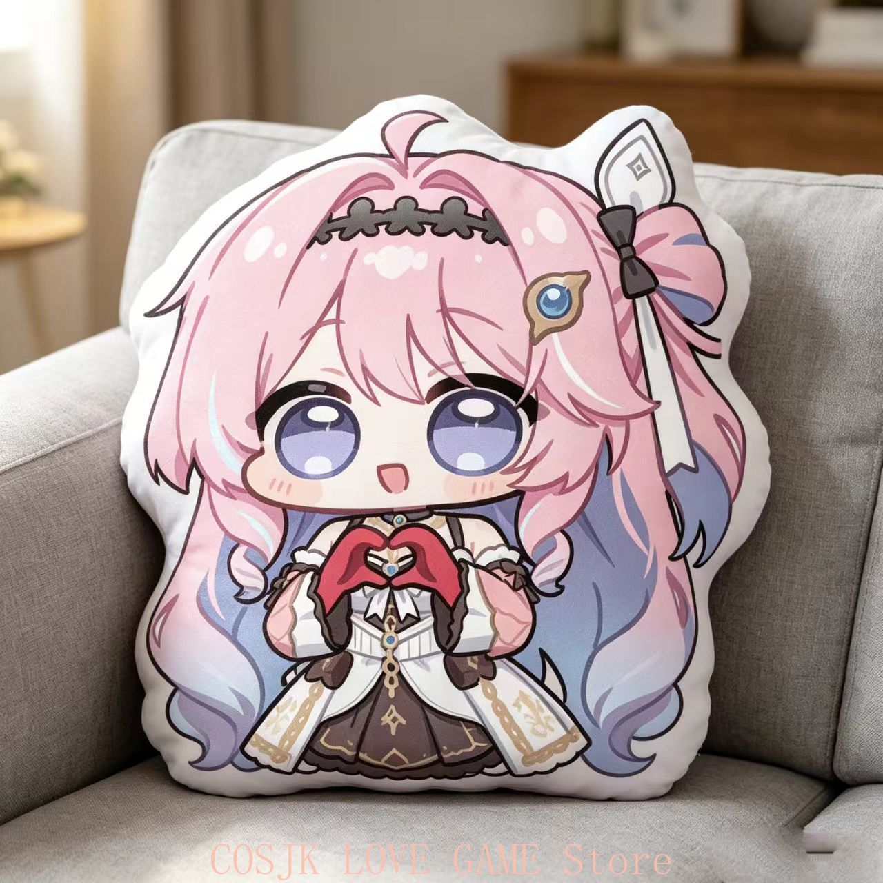 Anime Denia Wuthering Waves Q  - Decorative Throw Pillow ulasan dan harga