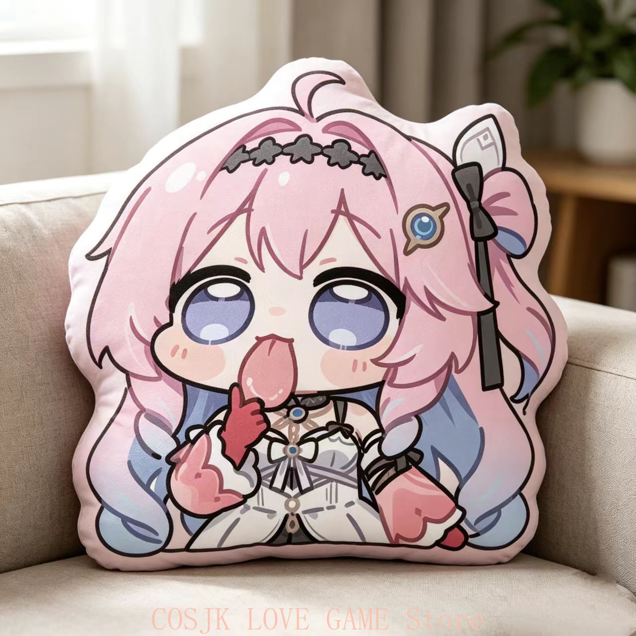 Anime Denia Wuthering Waves Q  - Decorative Throw Pillow ulasan dan harga