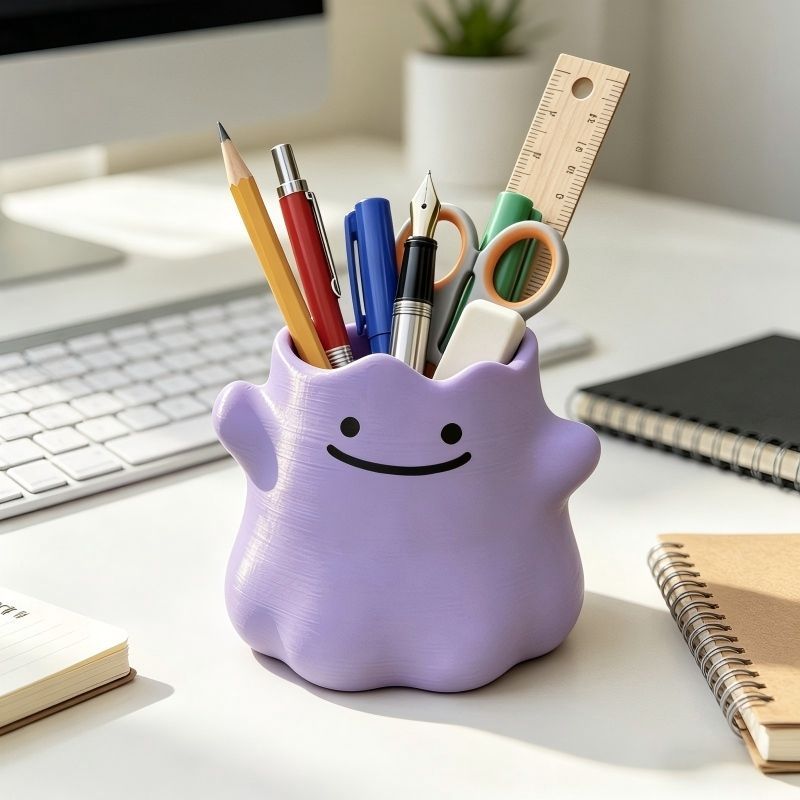 Cartoon Character Pen Holder C - Home Decor Market ulasan dan harga