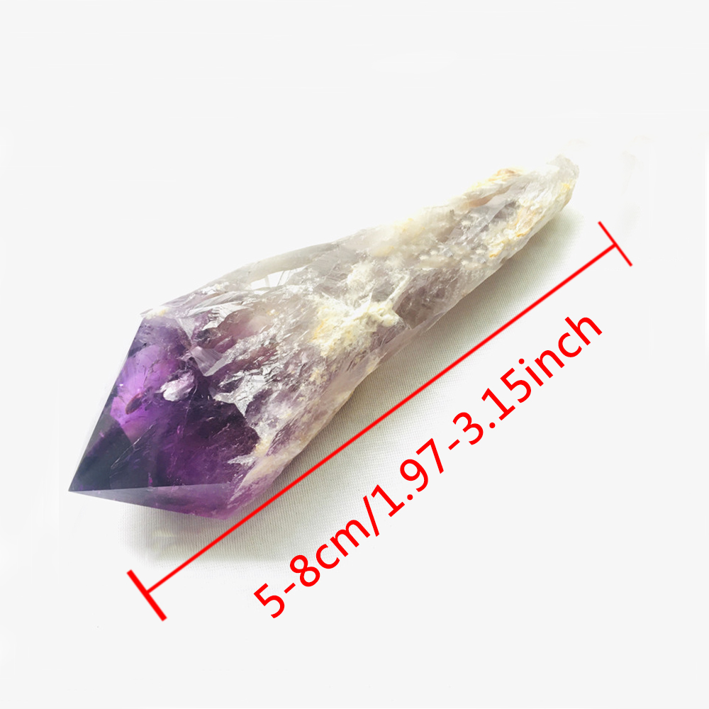 Random 3Pcs Natural Amethyst C - Home Decor Modern Organic ulasan dan harga