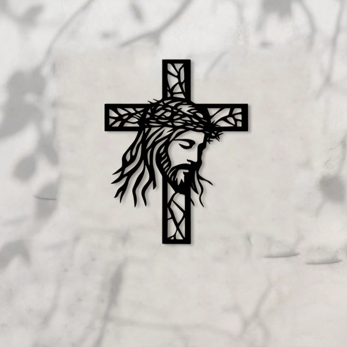 Iron Jesus Cross Wall Art - Me - Home Decor Jesus ulasan dan harga