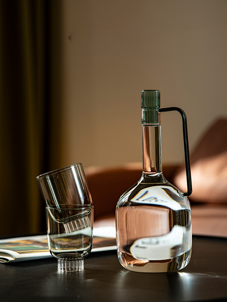 Nordic Colored Heat-Resistant  - Glass Vase Nordic ulasan dan harga