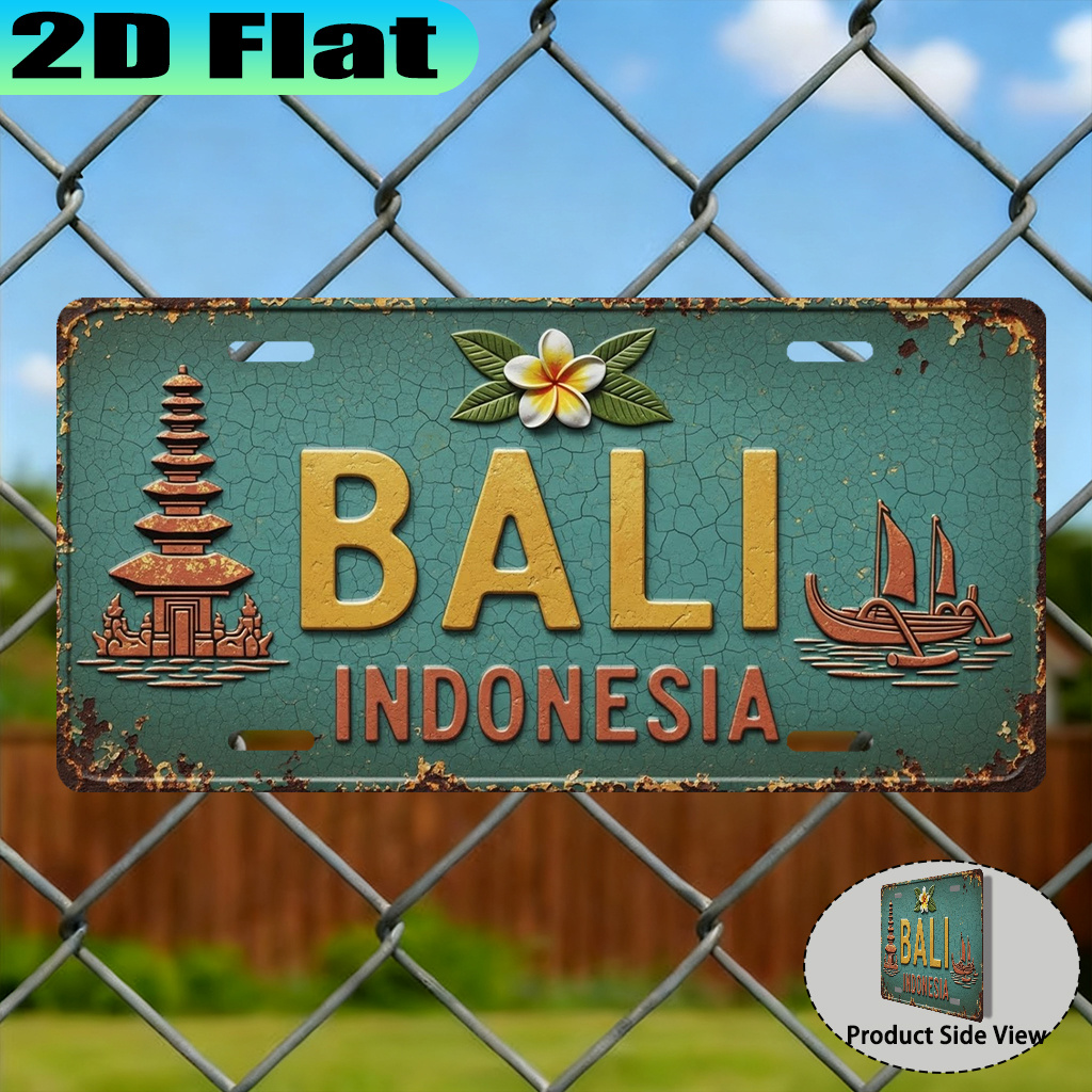 2D Flat - 1pc Bali-Themed Vint - Home Decor Bali ulasan dan harga
