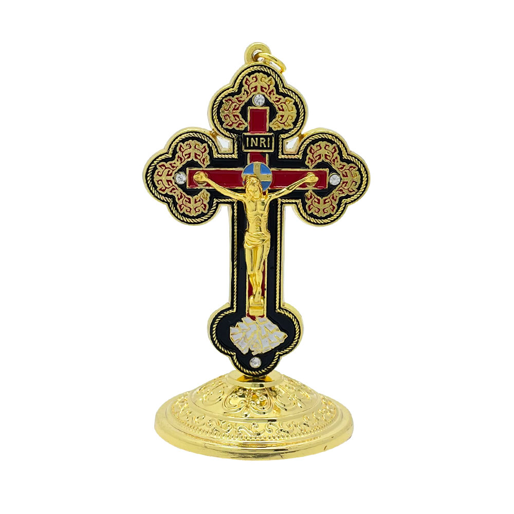 New2026 Catholic Standing Cruc - Home Decor Jesus ulasan dan harga
