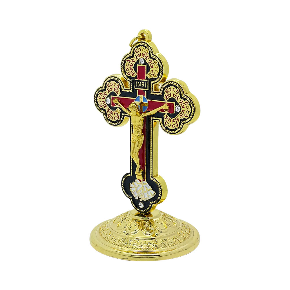 New2026 Catholic Standing Cruc - Home Decor Jesus ulasan dan harga