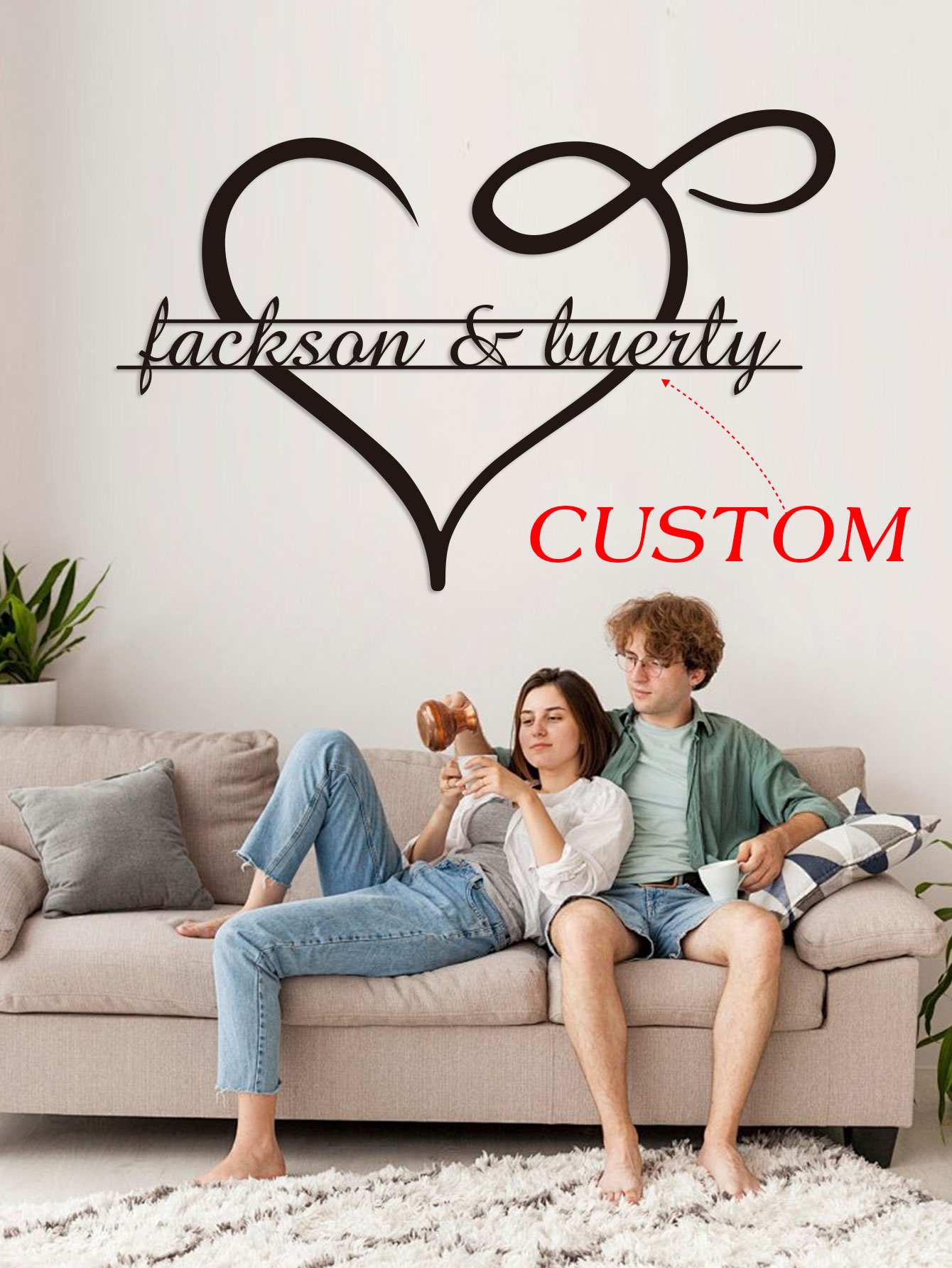 Custom Reusable Pre-pasted Met - Home Decor Lovely Home ulasan dan harga
