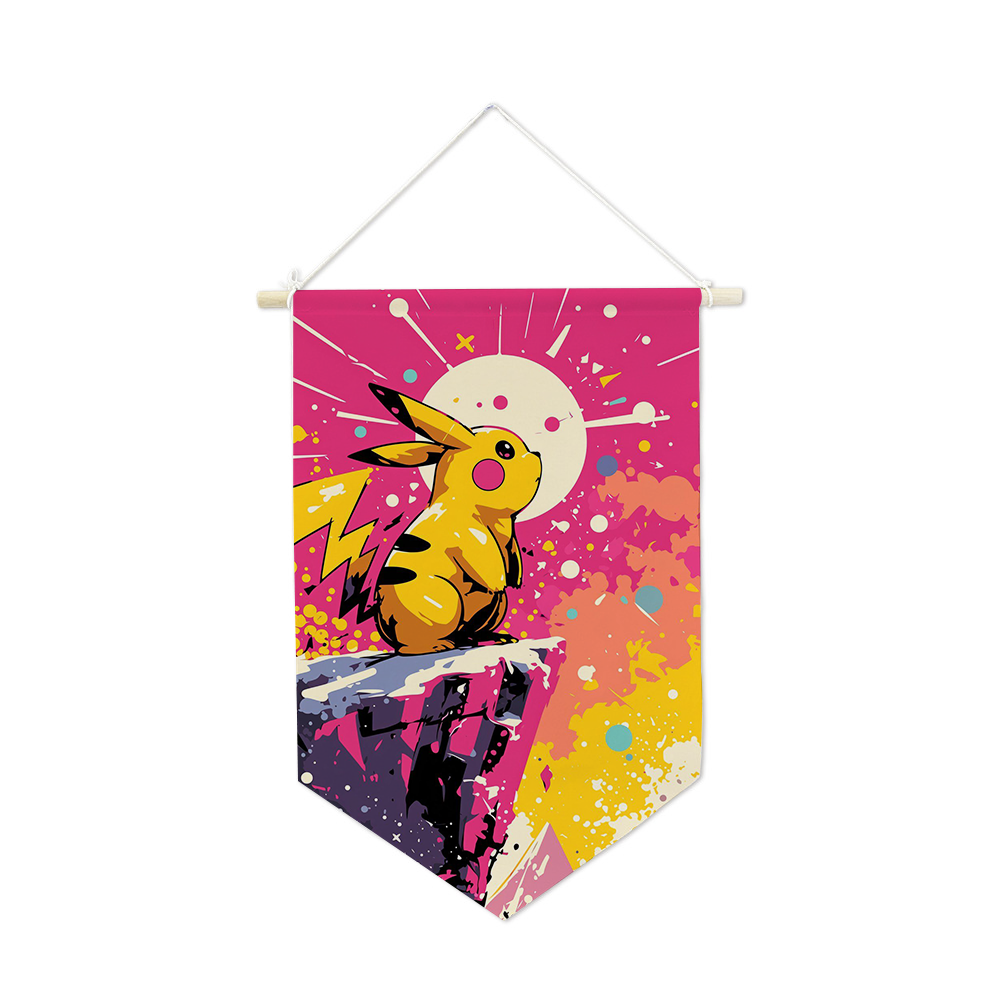 Pokemons Hanging Cloth Anime P - Home Decor Market ulasan dan harga