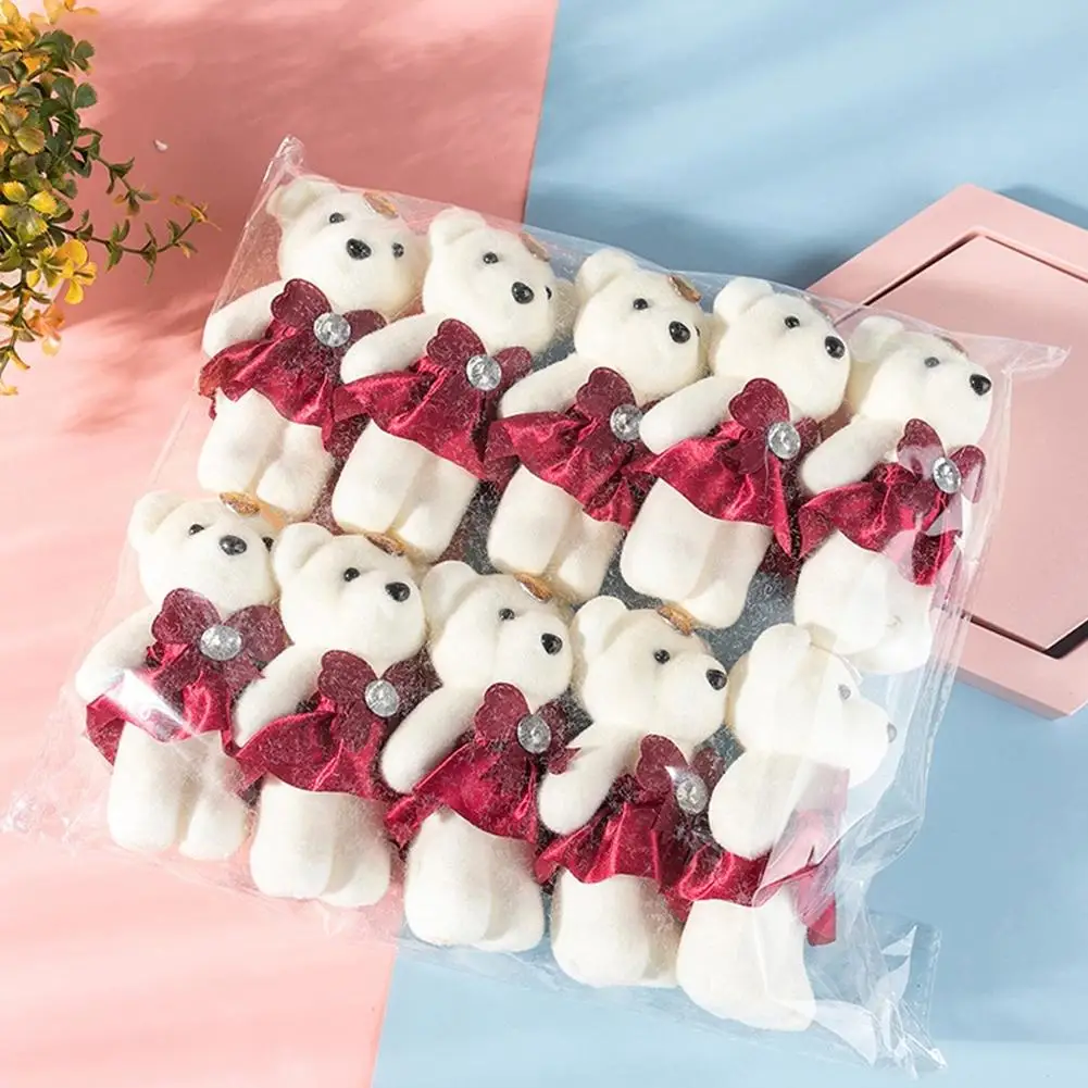 10pcs/Bag Bouquet Bear Ice Cre - Home Decor Flowers ulasan dan harga