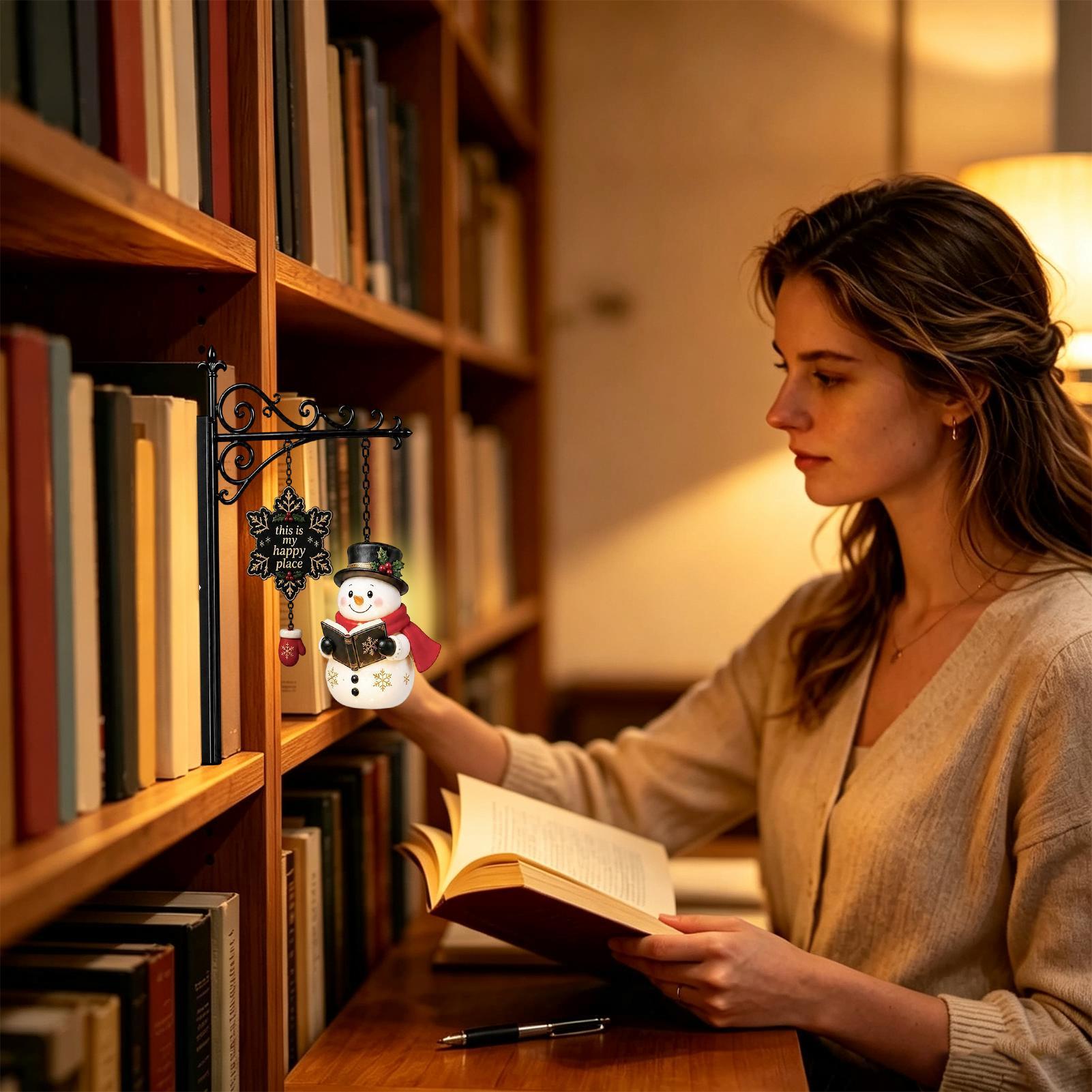Bookshelf Lamp with Bookend De - Aesthetic Bookend ulasan dan harga