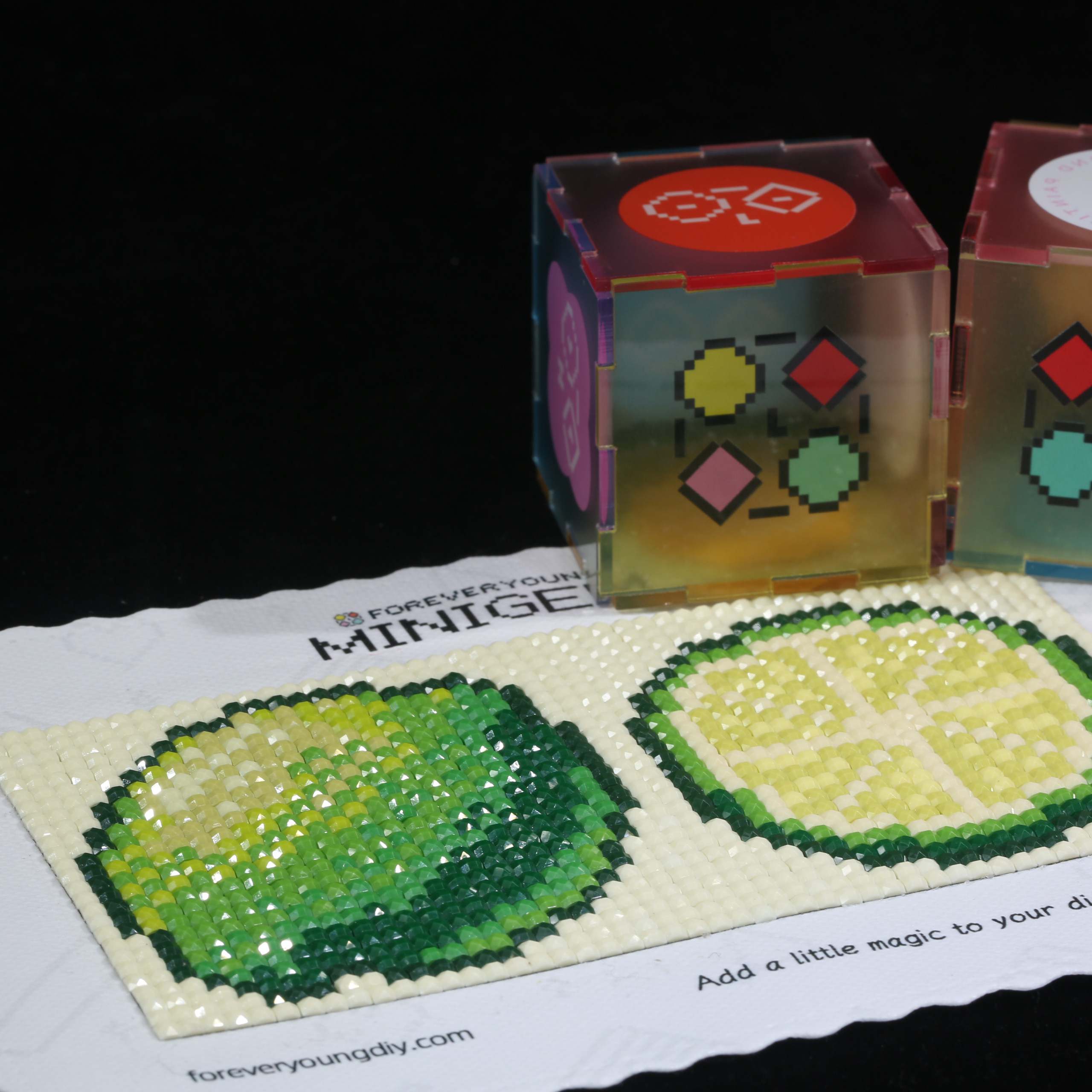 Minigem®: Lime Duo 5' X 3' 5D  - X Home Decor ulasan dan harga