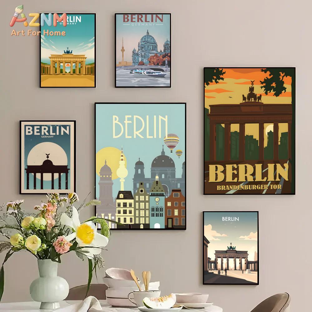 AZNM Berlin Germany Landmark F - Germany Home Decor ulasan dan harga