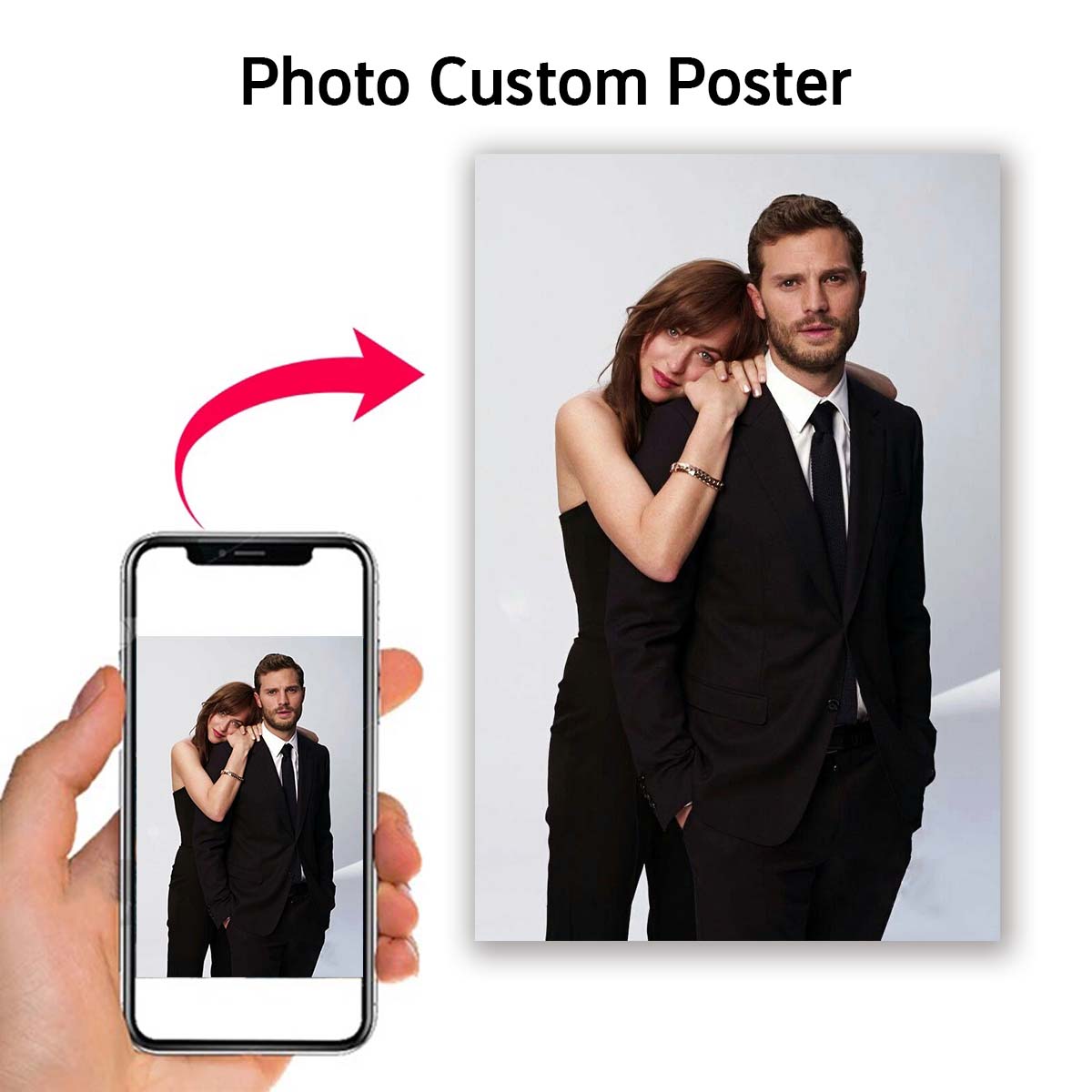 Custom Print Canvas Painting F - Home Decor Fabric ulasan dan harga