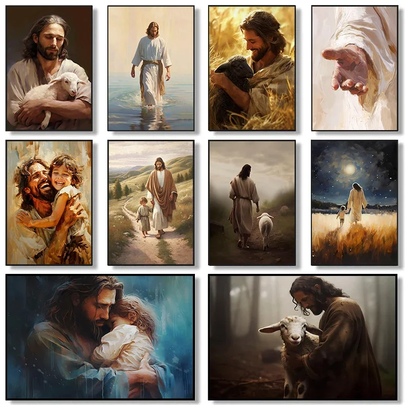 Jesus Christ Walking on Water  - Home Decor Jesus ulasan dan harga