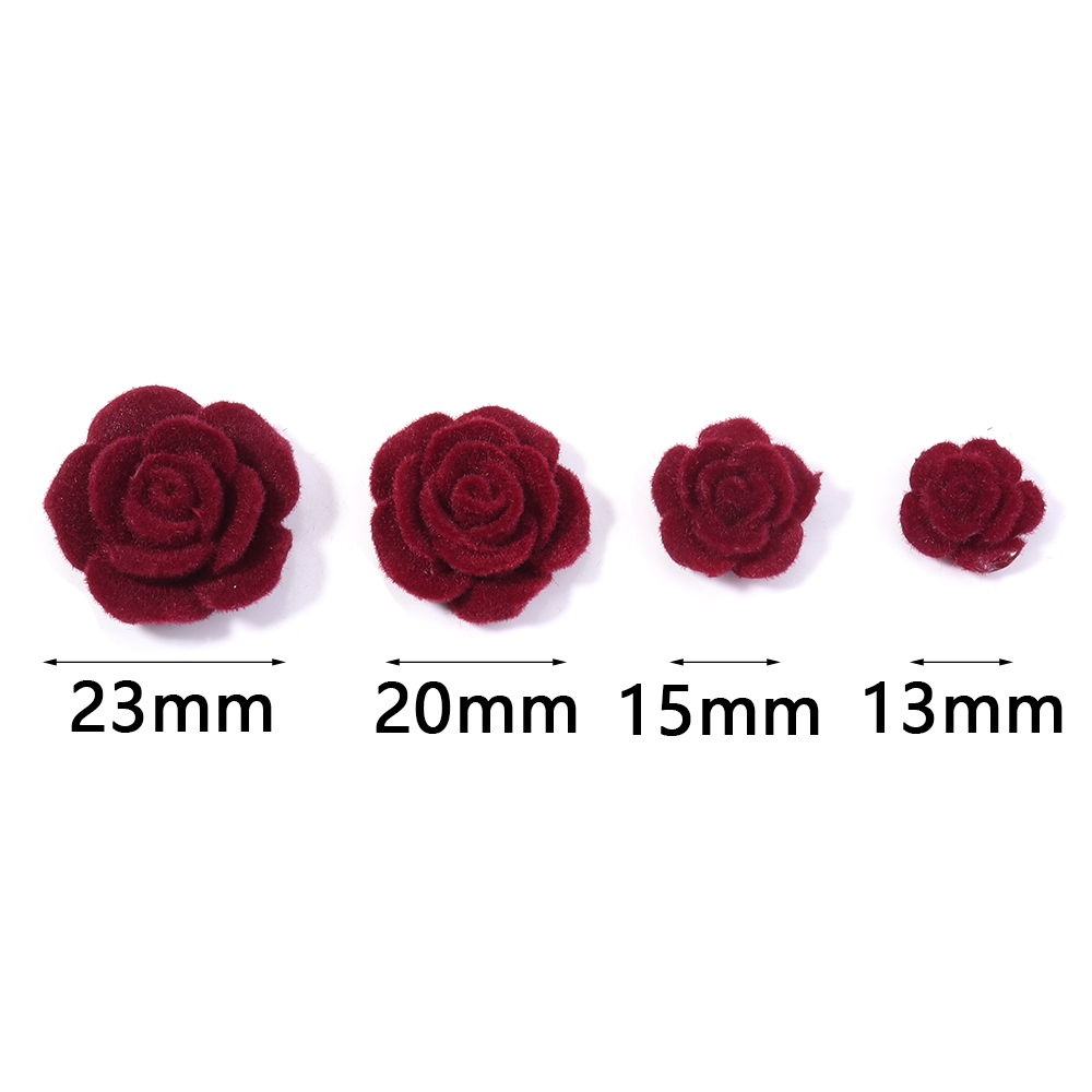 20pcs Resin Rose Flower Wine R - Home Decor Flowers ulasan dan harga