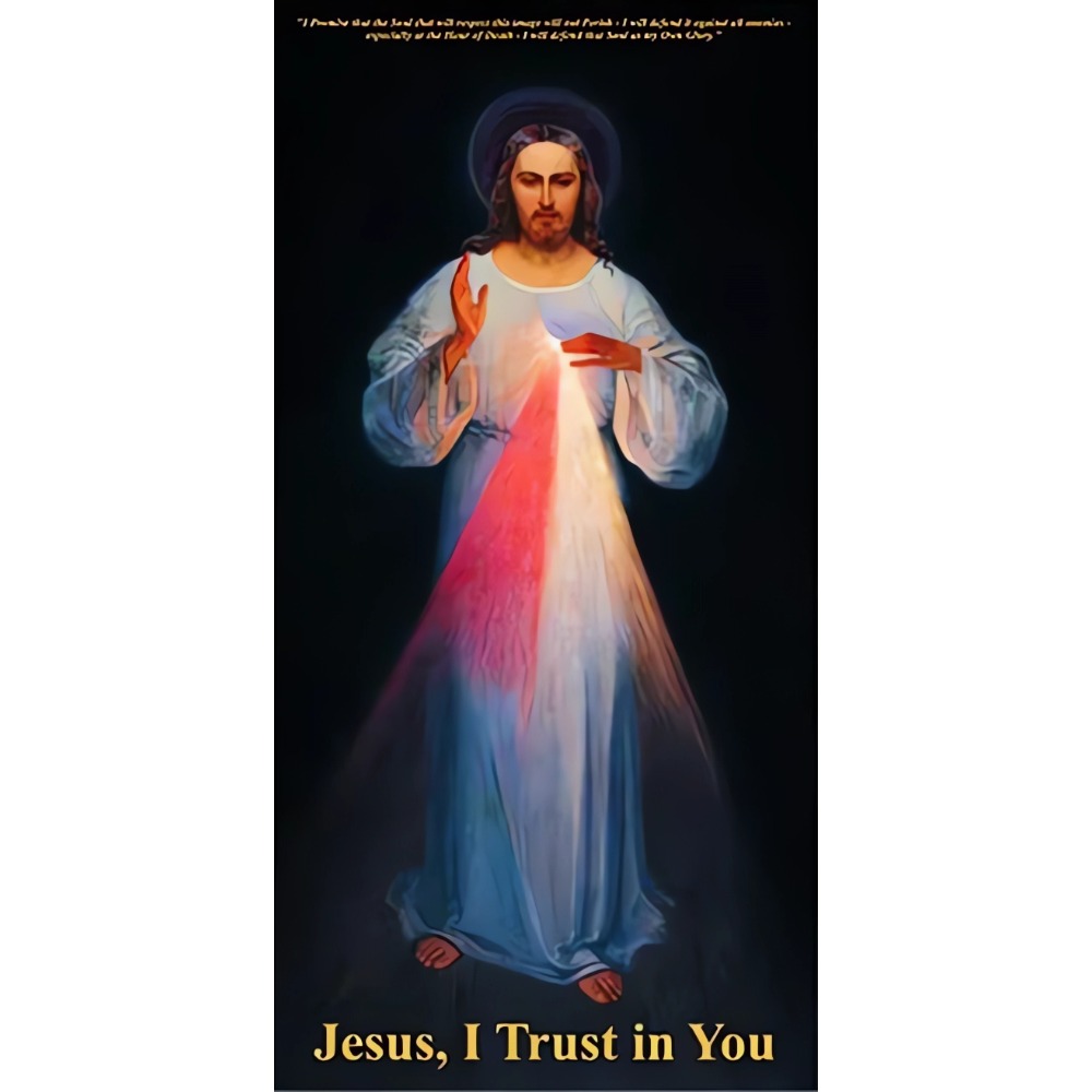 1PC ，Jesus, Divine, Mercy Pray - Home Decor Jesus ulasan dan harga