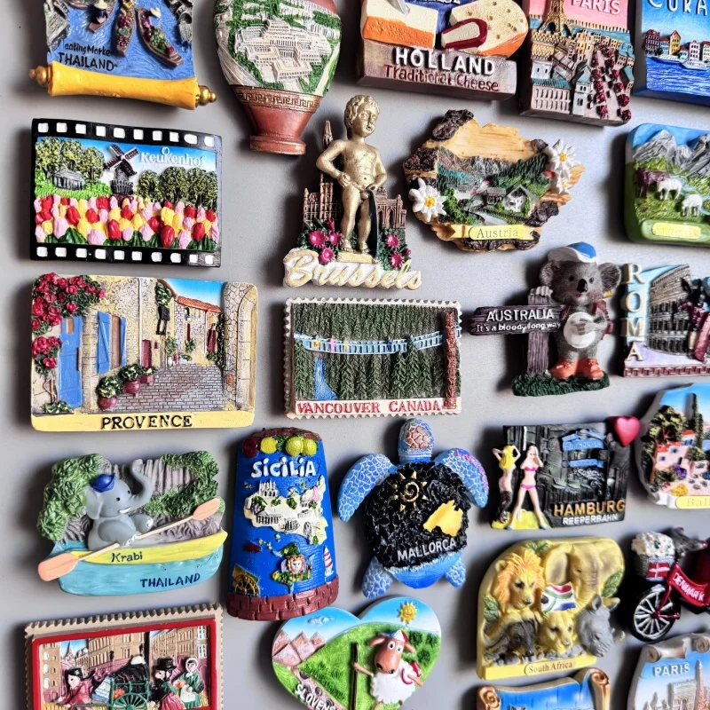 Fridge magnets world tourist s - Home Decor Bali ulasan dan harga