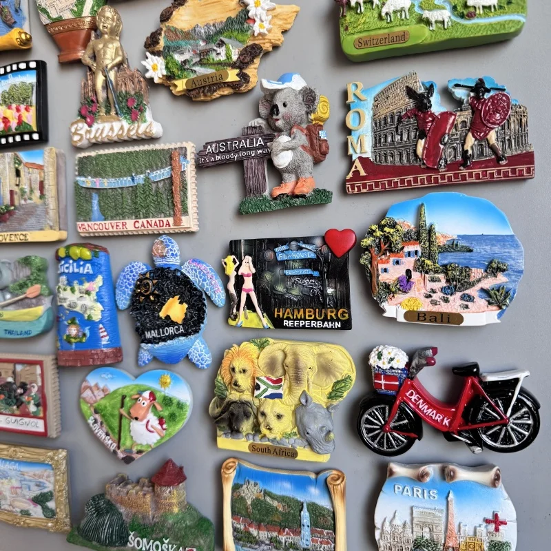 Fridge magnets world tourist s - Home Decor Bali ulasan dan harga