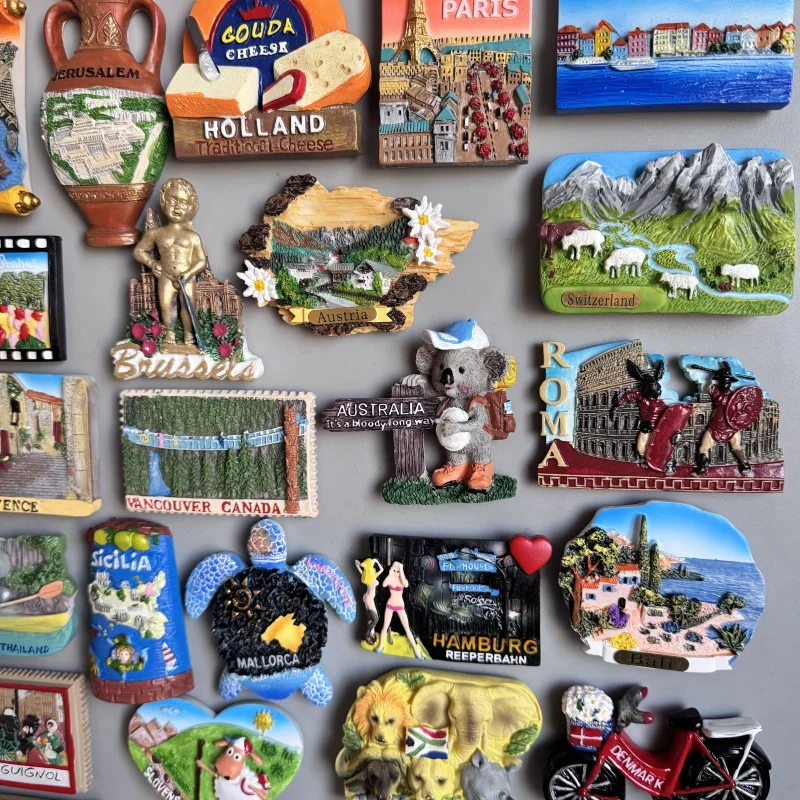 Fridge magnets world tourist s - Home Decor Bali ulasan dan harga