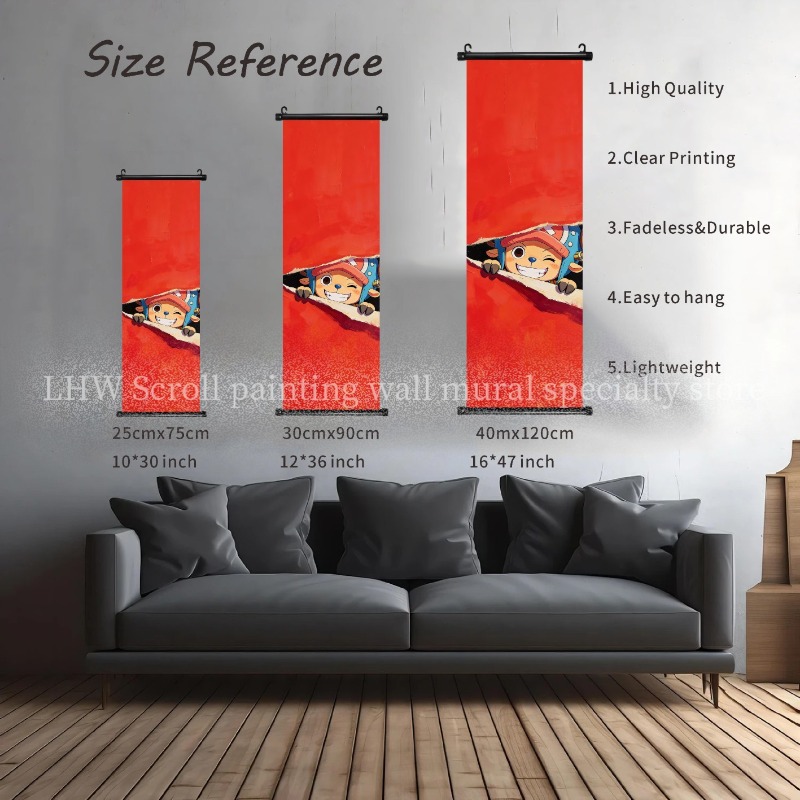 One Piece Oil Painting Texture - Home Decor Online ulasan dan harga
