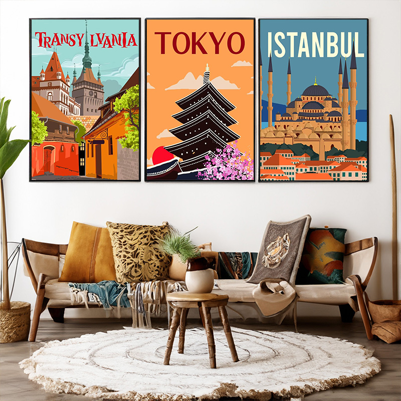 Modern City Landmarks Beijing  - Home Decor Jakarta ulasan dan harga