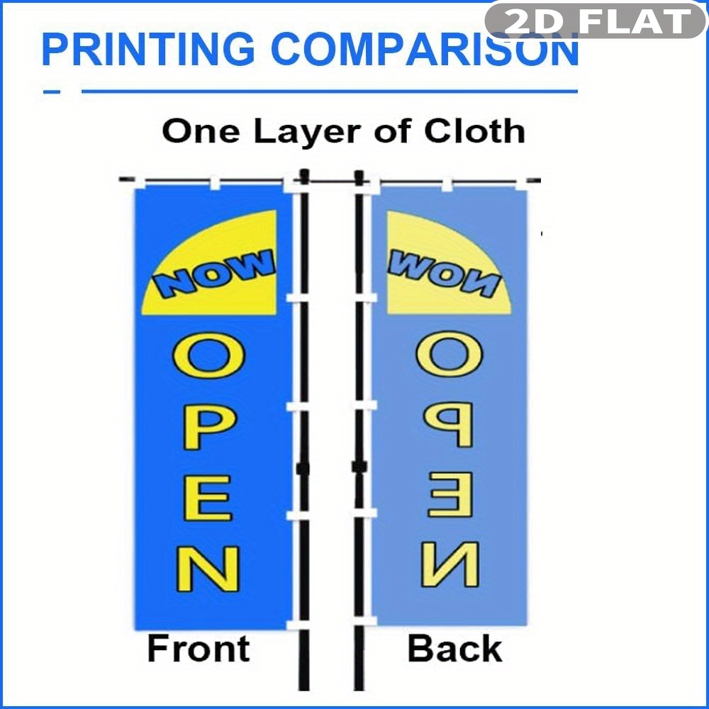 1pc 2D FLAT Custom Nobori Flag - Home Decor Fabric ulasan dan harga