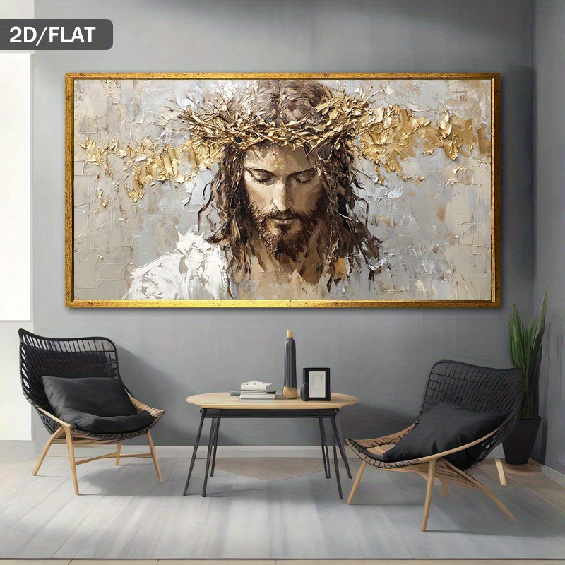 Jesus Christ Crown of Thorns C - Home Decor Jesus ulasan dan harga
