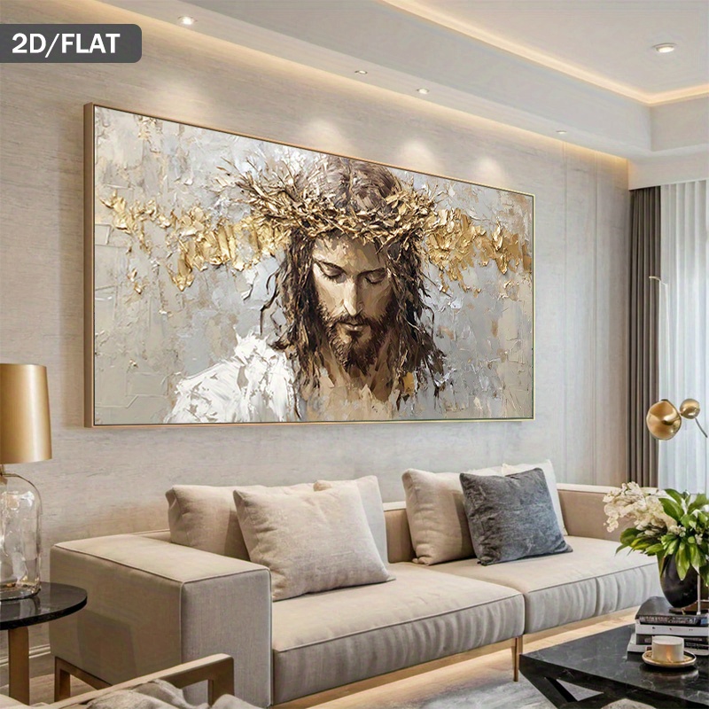 Jesus Christ Crown of Thorns C - Home Decor Jesus ulasan dan harga
