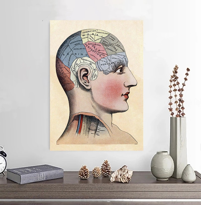 Santiago Ramon Y Cajal Neuron  - Watercolor Poster Print ulasan dan harga