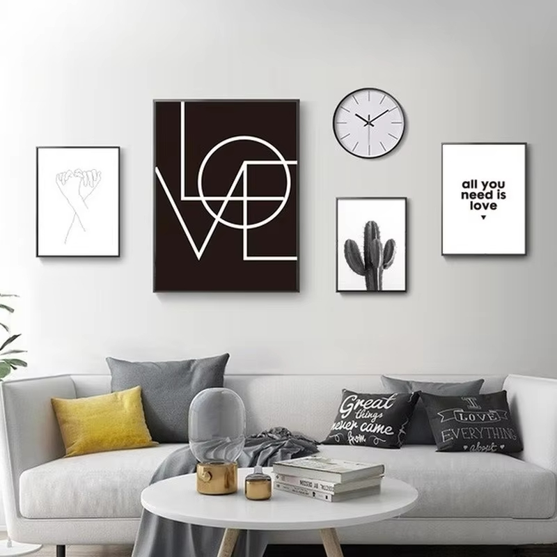1pc frameless canvas Minimalis - Home Decor Lovely Home ulasan dan harga