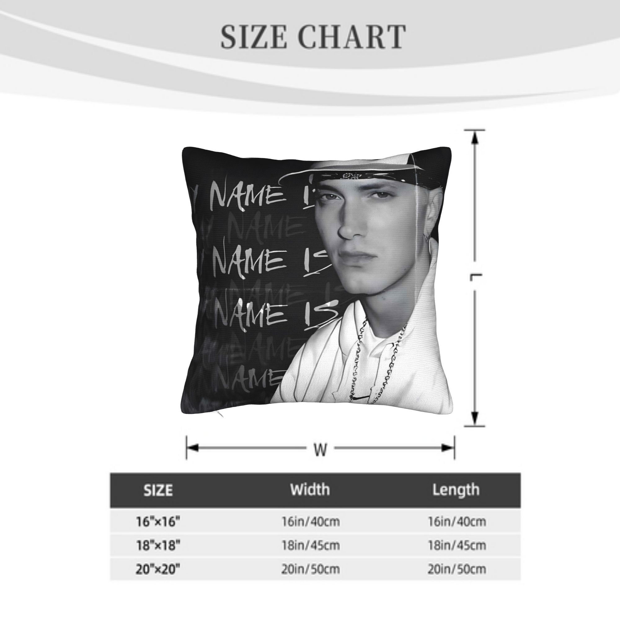Customize EMINEM Double-Sided  - Decorative Throw Pillow ulasan dan harga