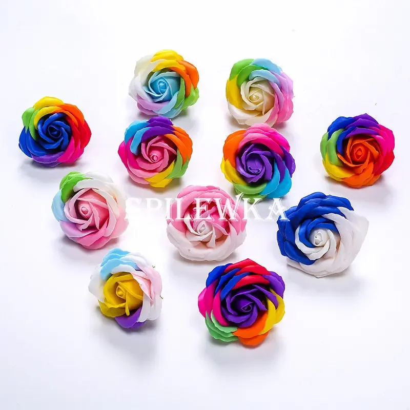 Spilewka 6X7cm Colorful Rose A - Home Decor Flowers ulasan dan harga