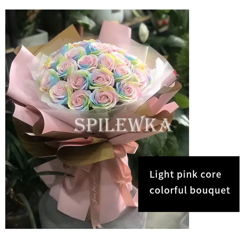 Spilewka 6X7cm Colorful Rose A - Home Decor Flowers ulasan dan harga